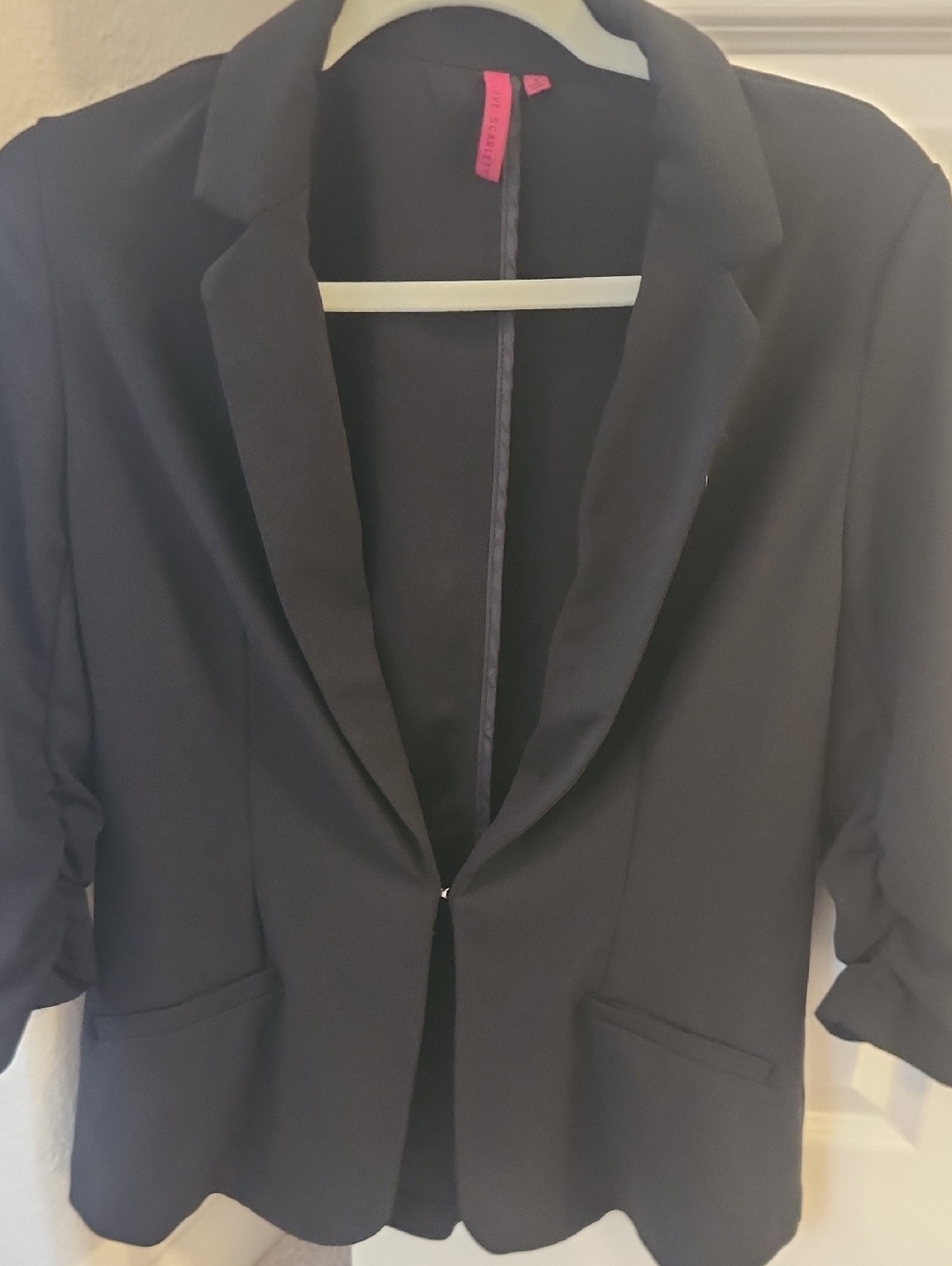 Scarlett Black Open-Front Women's Blazer